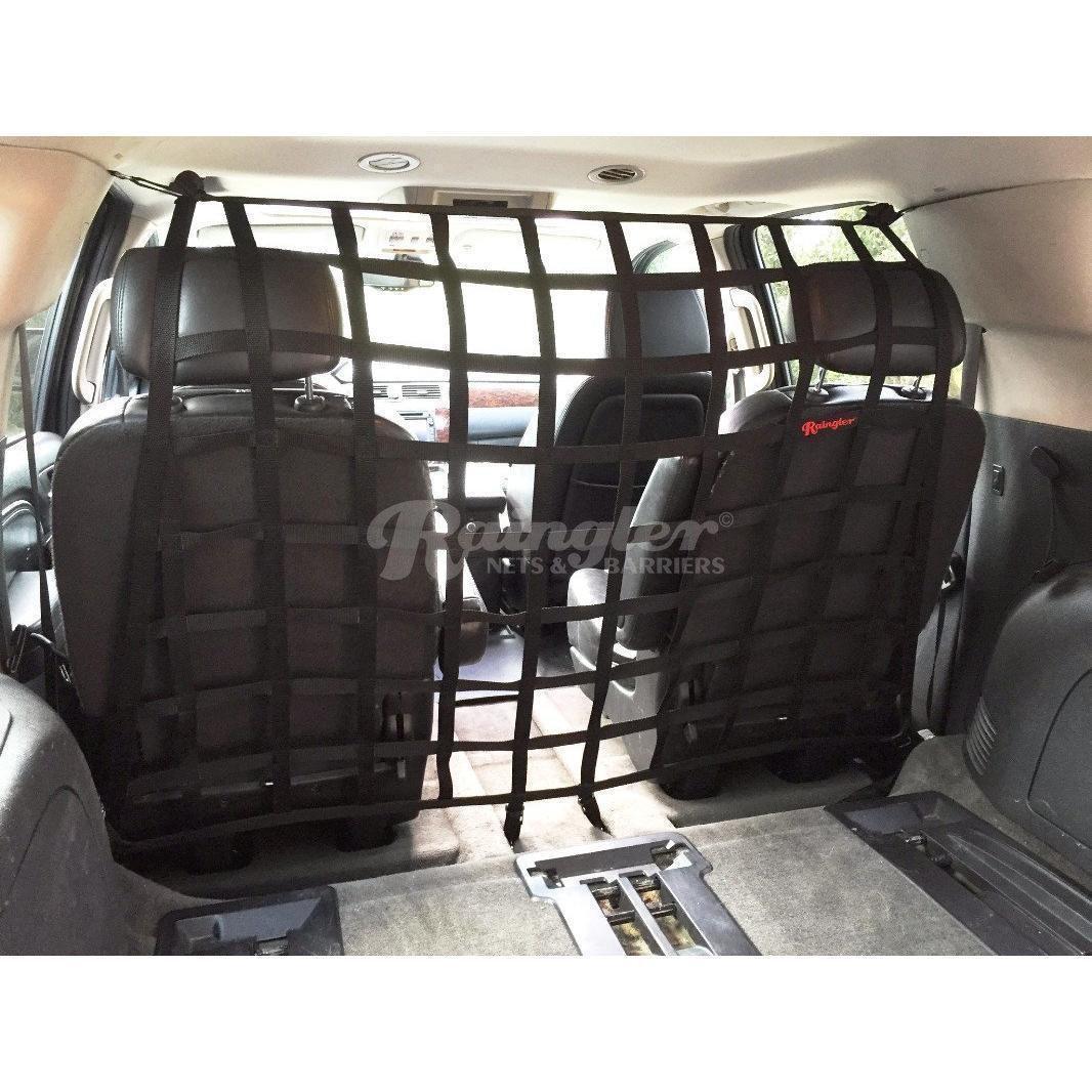 2007 - 2014 Chevrolet Suburban Behind 2nd Row Seats Rear Barrier Divider Net SRBN-Raingler