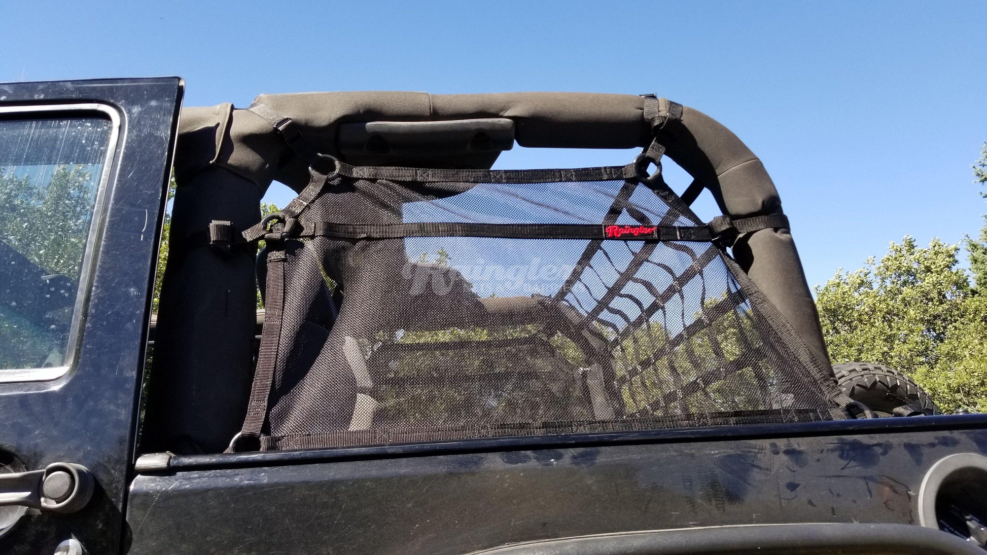 2007 - 2018 Jeep Wrangler JK 2 Door 3 Piece Net System-Raingler