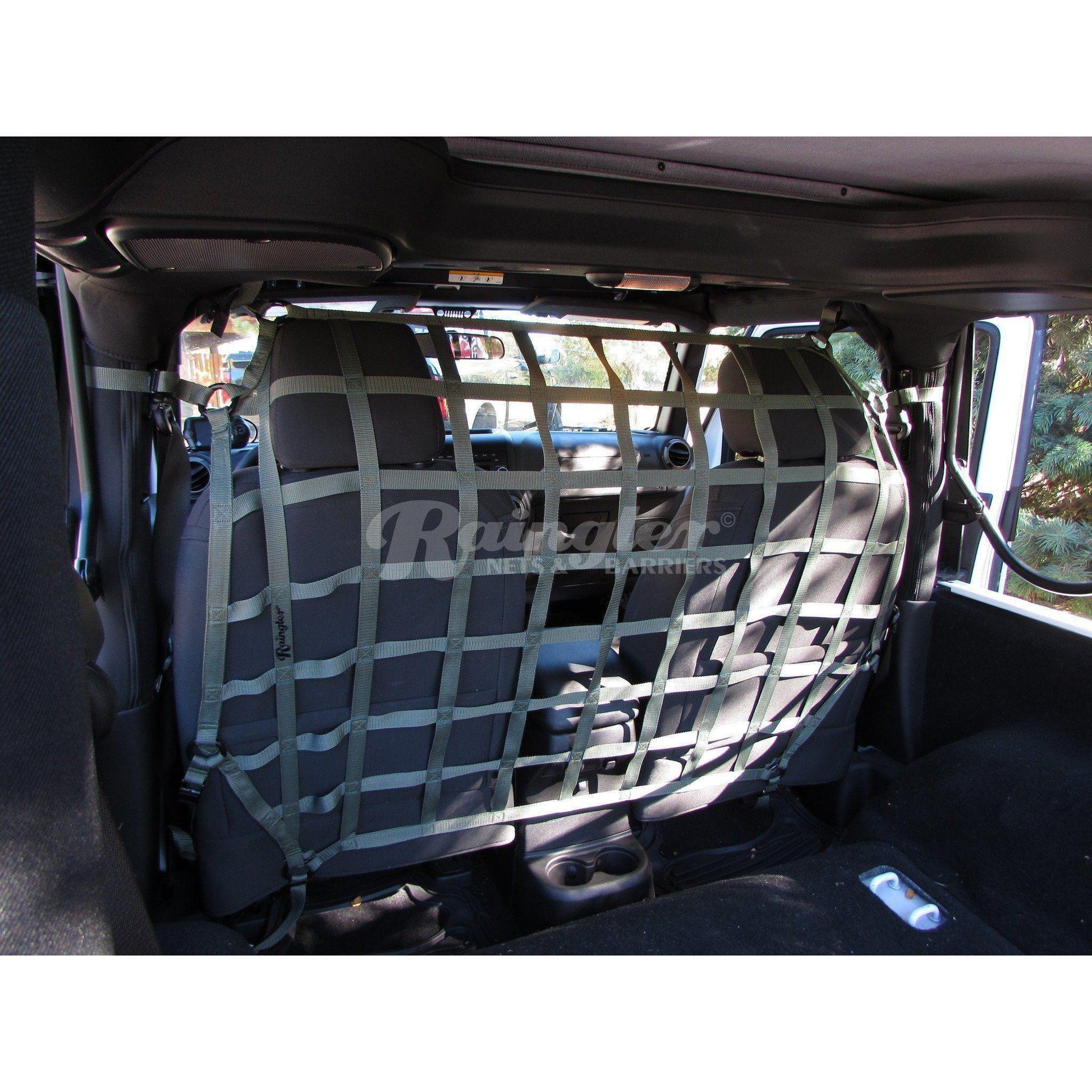 2007 - 2018 Jeep Wrangler JK 2 Door Barrier Divider Net-Raingler