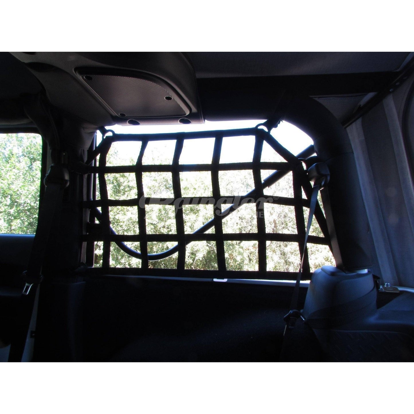 2007 - 2018 Jeep Wrangler JK 2 Door Side Window Nets-Raingler