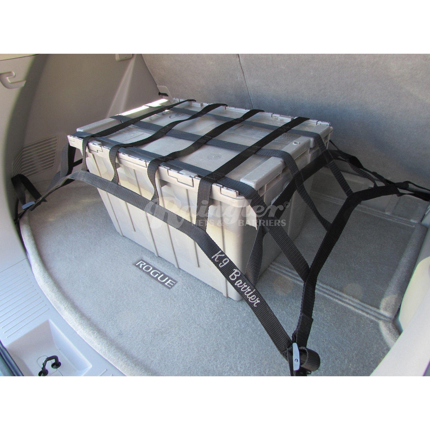 2008 - 2013 Nissan Rogue and Rogue Select Behind 2nd Row Seats Rear Barrier Divider Net-Raingler