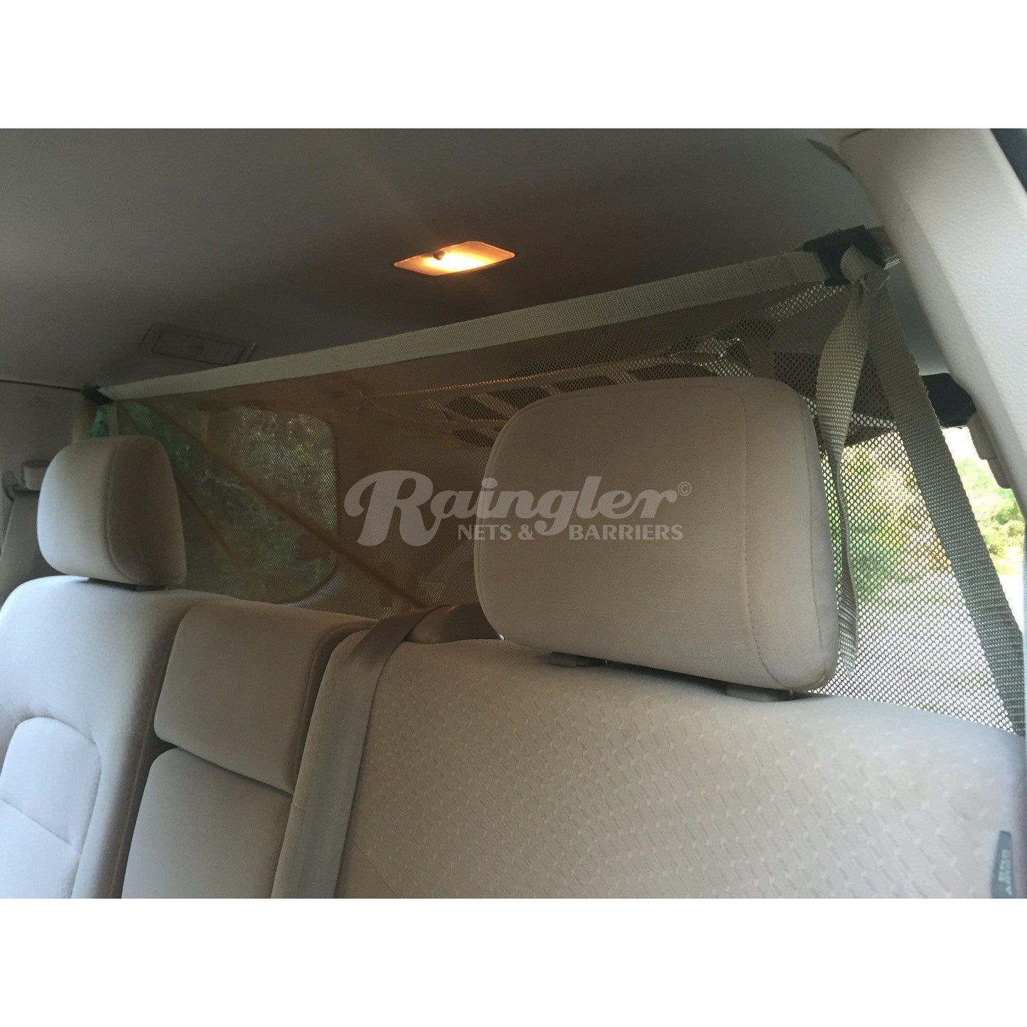 2008 - Newer Lexus LX 570 (J200) Behind Rear 2nd Row Seats Barrier Divider Net-Raingler