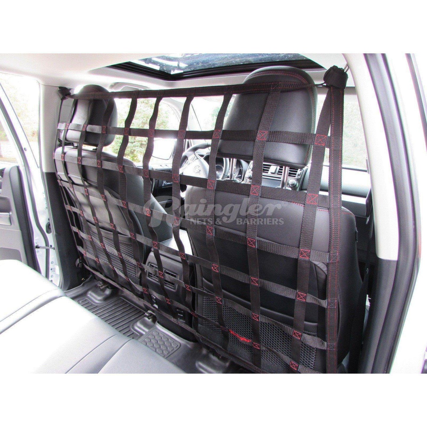 2010 - 2016 Cadillac SRX Behind Front Seats Barrier Divider Net-Raingler