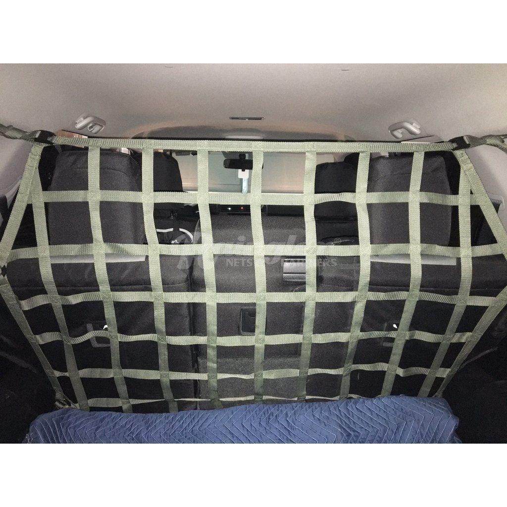 2010 - 2023 Toyota Land Cruiser Prado (J150) Behind 2nd Row Seats Rear Barrier Divider Net-Raingler
