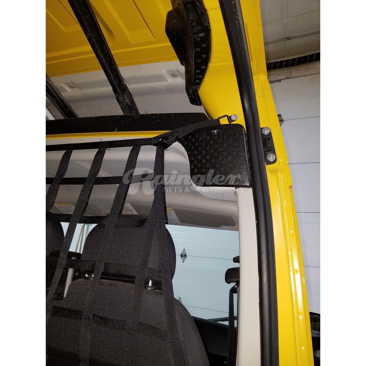 2013 - Newer Ram ProMaster Behind Front Seats Barrier Divider Net ...