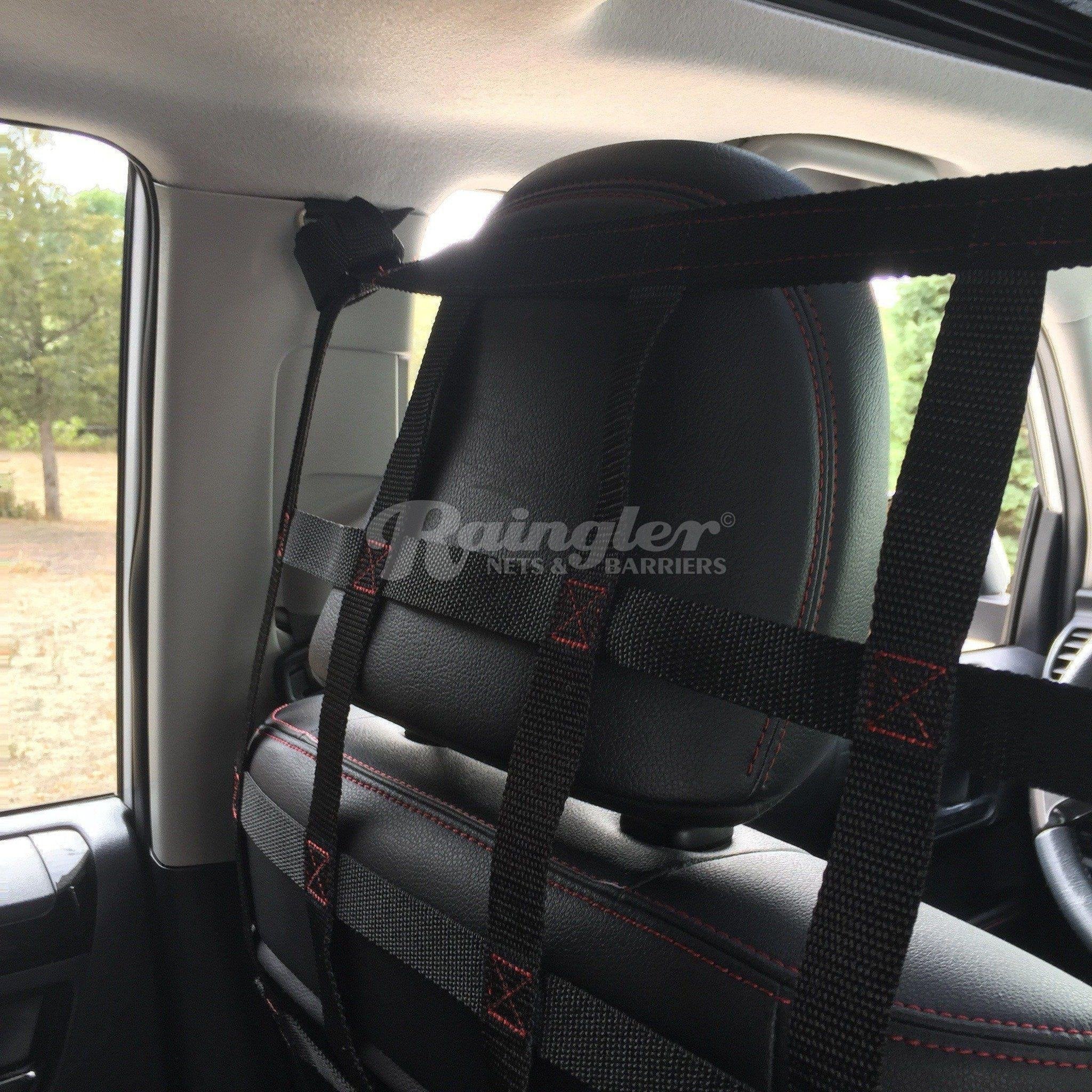 2021 - 2026 Nissan Rogue Behind Front Seats Barrier Divider Net – Raingler