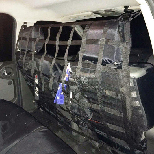 2014 - 2020 Nissan Rogue and X-Trail (*not Nissan Rogue Select) Behind Front Seats Barrier Divider Net-Raingler