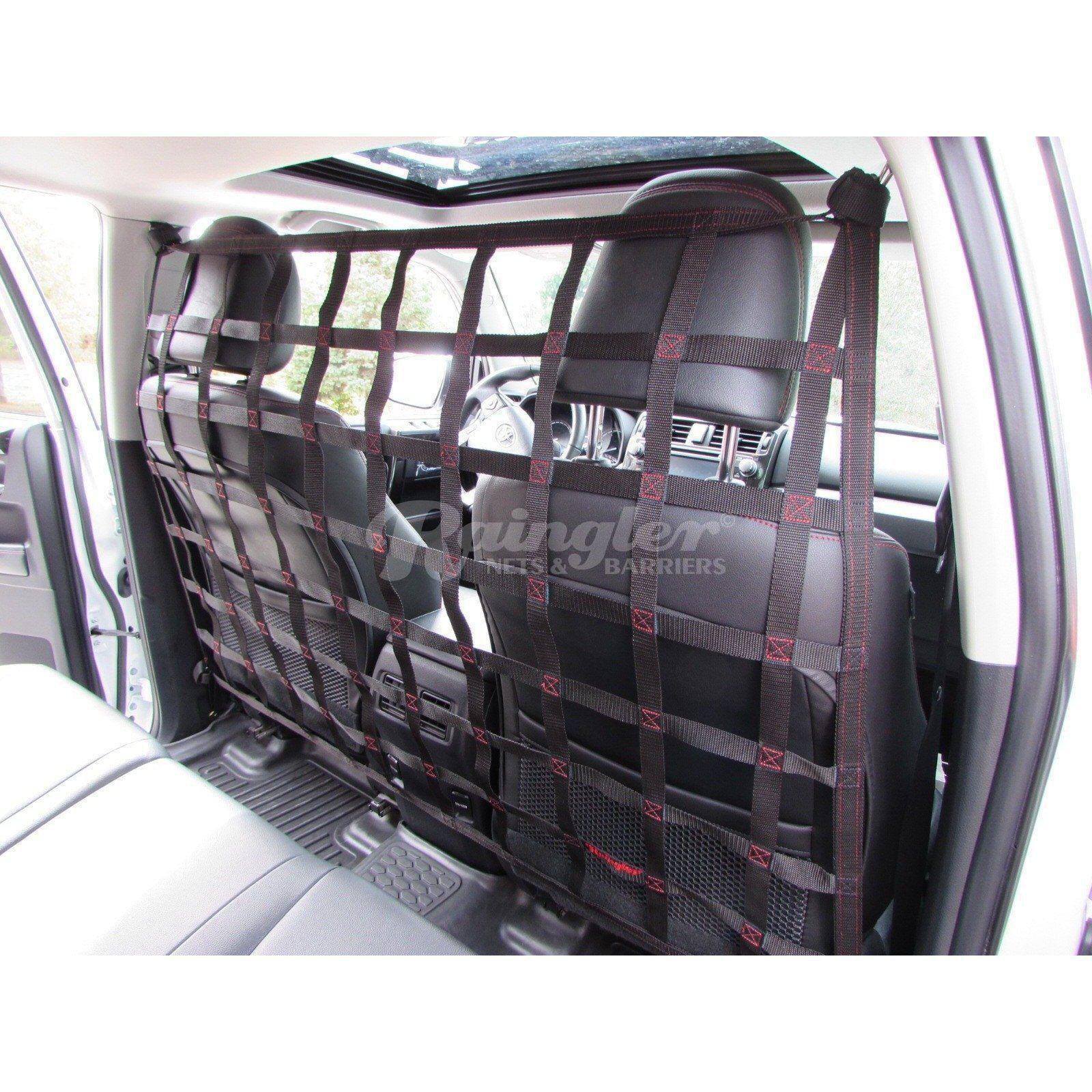 2014 - Newer Nissan Rogue and X-Trail (*not Nissan Rogue Select) Behind Front Seats Barrier Divider Net-Raingler