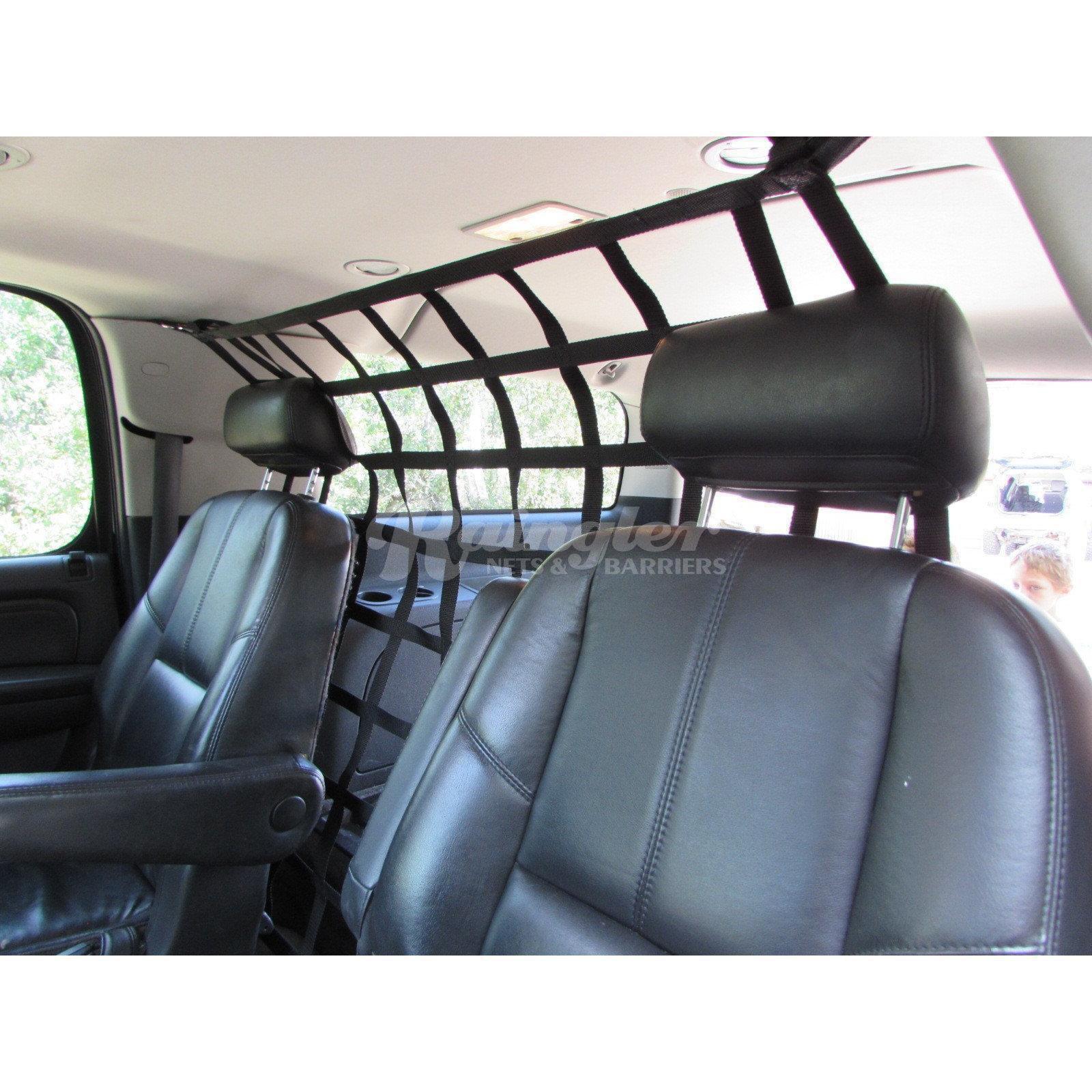 2015 - 2020 Cadillac Escalade Behind 2nd Row Seats Rear Barrier Divider Net SRBN-Raingler