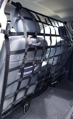 2015 - 2020 Chevrolet Tahoe Behind Front Seats Barrier Divider Net-Raingler