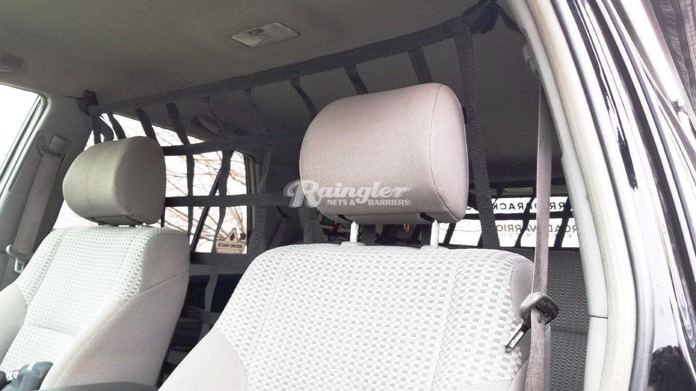 2015 - Newer Toyota Hilux Dual Cab Behind Front Seats Barrier Divider Net