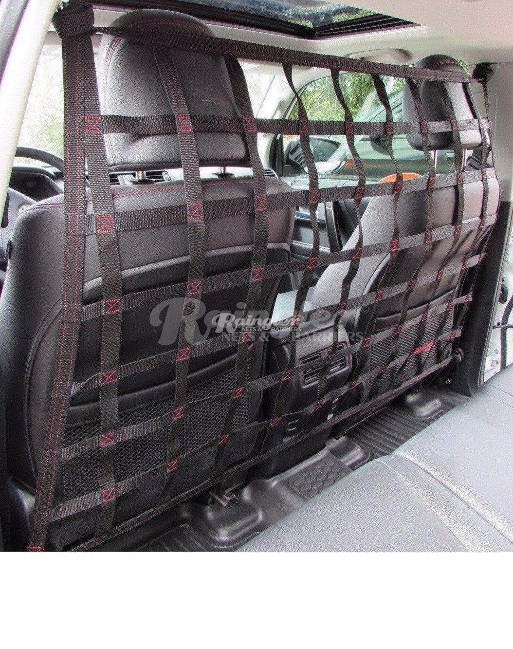 2015 - Newer Toyota Hilux Dual Cab Behind Front Seats Barrier Divider Net