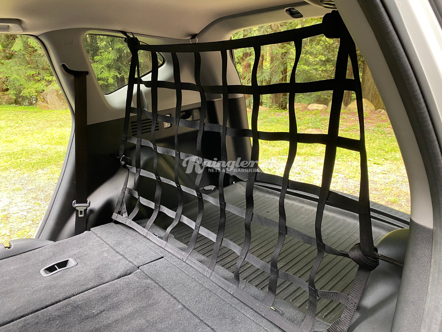 2017 - 2022 Honda CR-V 5th Gen Behind 2nd Row Seats Rear Barrier Divider and Cargo Area Net-Raingler