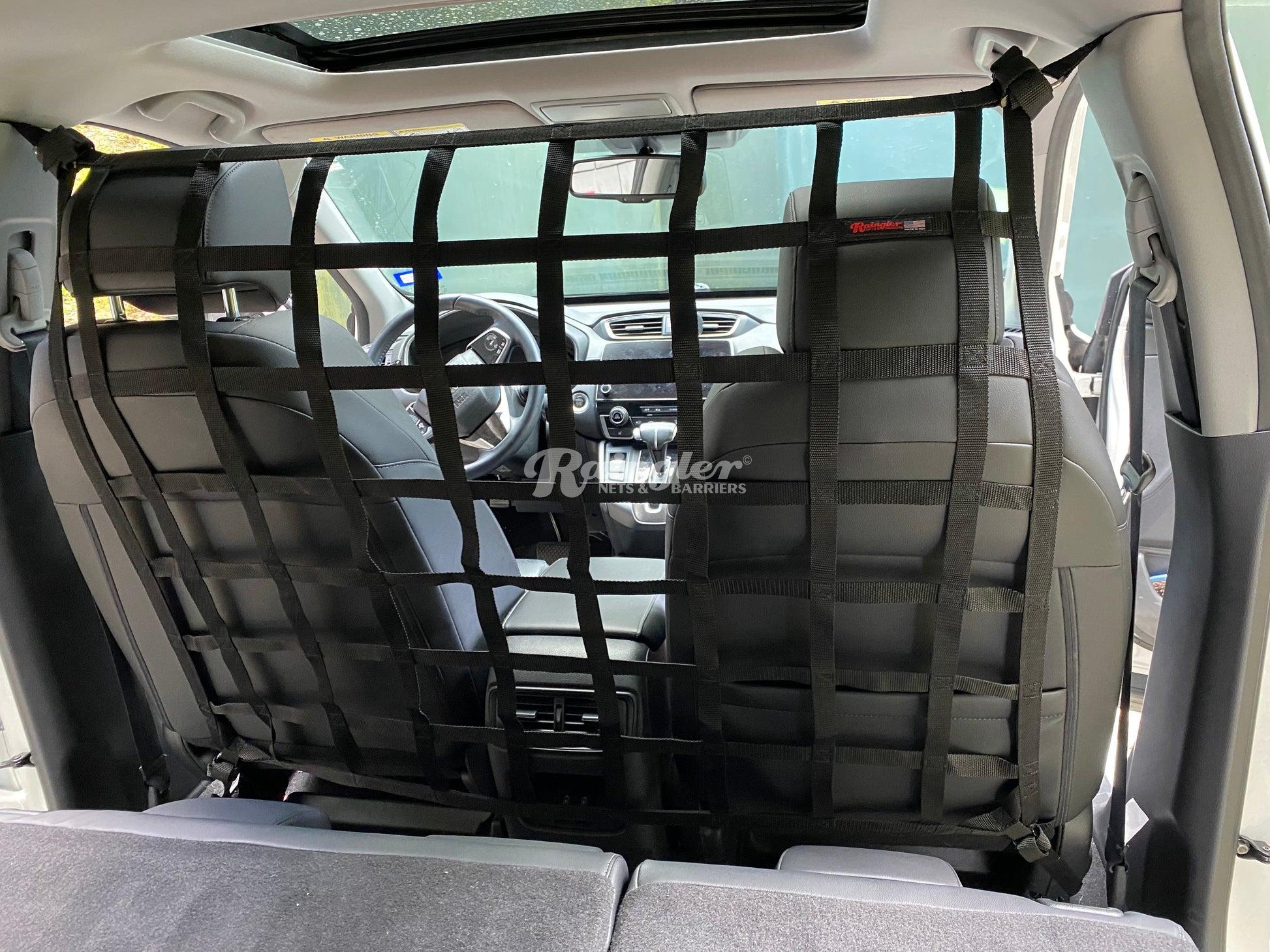 2017 - 2022 Honda CR-V 5th Gen Behind Front Seats Barrier Divider Net-Raingler