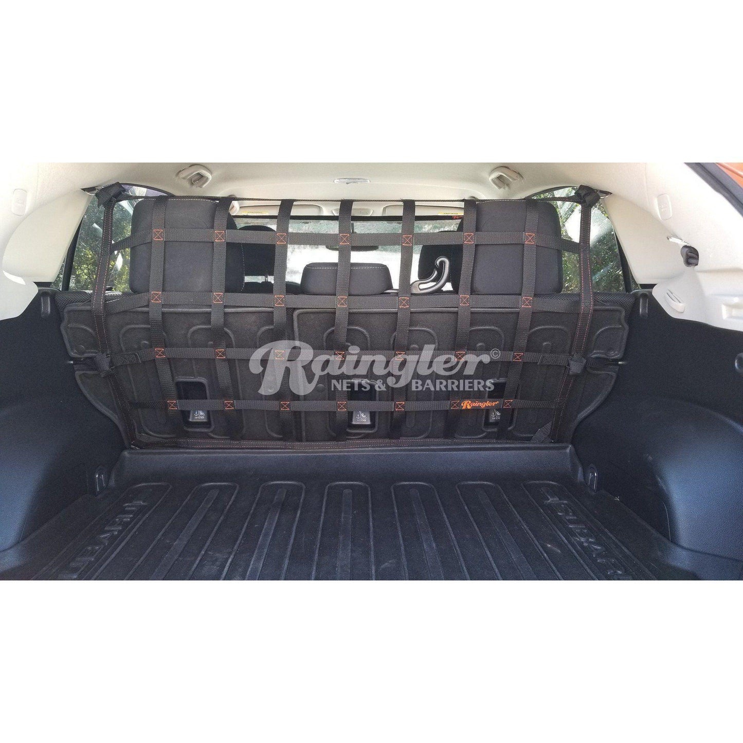 2018 - 2023 Subaru Impreza Wagon Behind 2nd Row Seats Rear Barrier Divider Net-Raingler