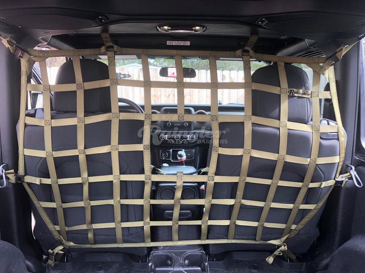 JEEP WRANGLER JL heavy-duty cargo netting – Raingler