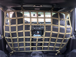 2018 - Newer Jeep Wrangler JL 2 Door Behind Front Seats Full Height Barrier Divider Net