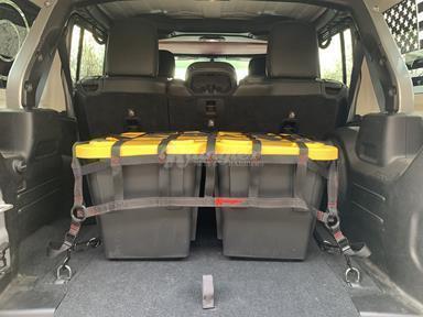 2018 - Newer Jeep Wrangler JLU 4 Door Cargo Area Floor Net