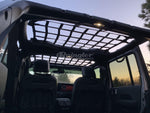 2018 - Newer Jeep Wrangler JLU 4 Door Full One-Piece Roof Top Attic Storage Cargo Net
