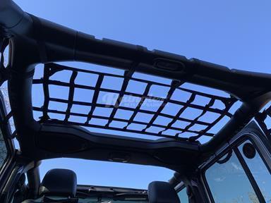 2018 - Newer Jeep Wrangler JLU 4 Door Rear Cargo Area Ceiling Attic Net ...