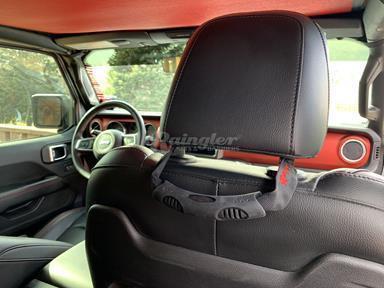 2018 - Newer Jeep Wrangler JLU/JL Seat Headrest Rear Passenger Grab Handle-Raingler