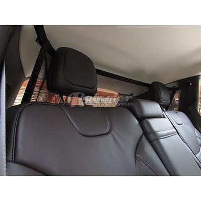 2019 - 2023 Jeep Cherokee (KL) Behind 2nd Row Seats Rear Upper Barrier Divider Net-Raingler