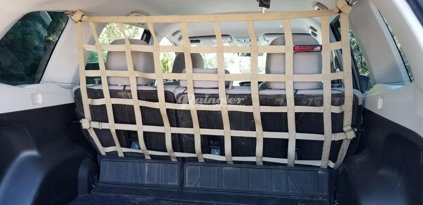 2019 - 2025 Subaru Forester SK Behind 2nd Row Seats Rear Barrier Divider Net-Raingler