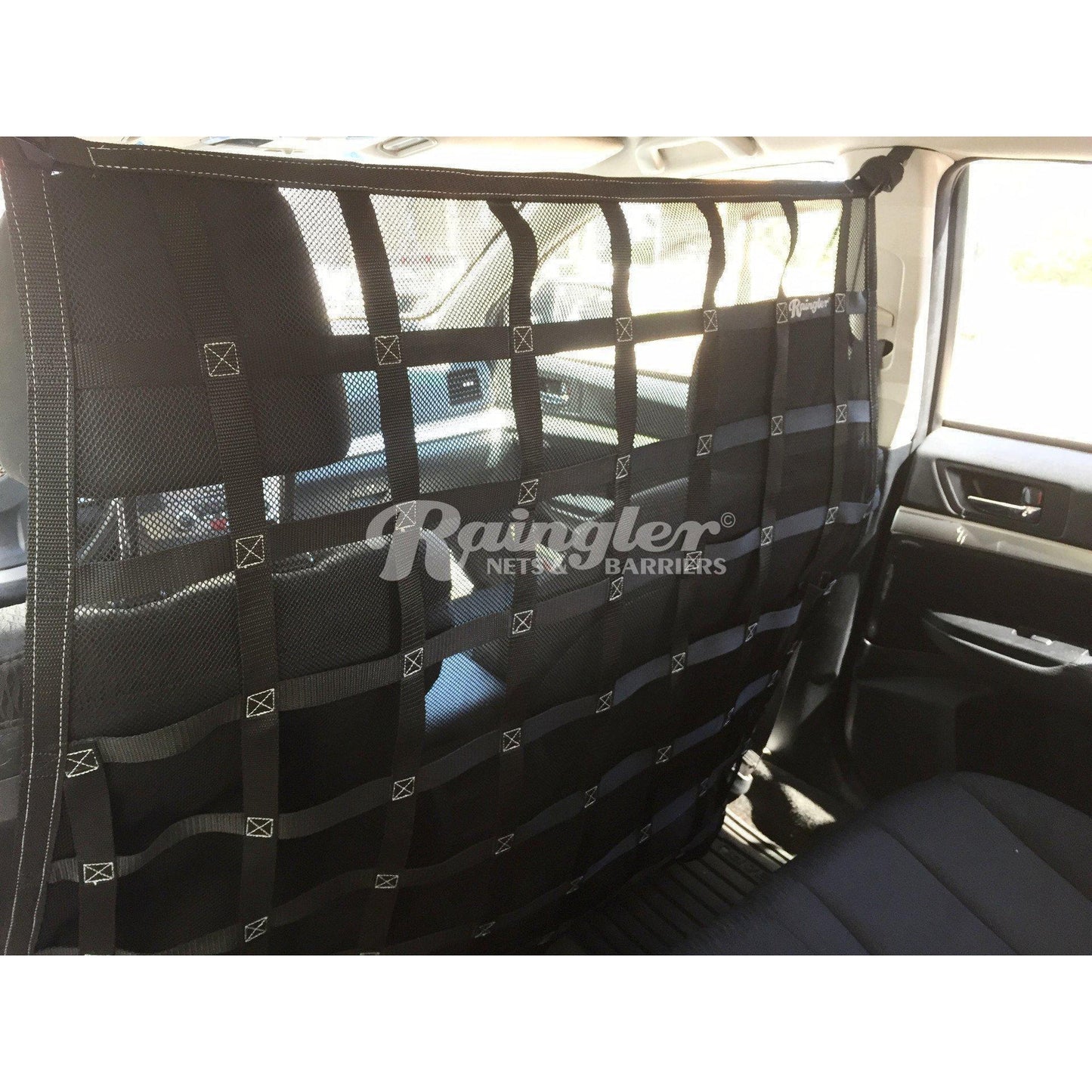 2019 - 2025 Subaru Forester SK Behind Front Seats Barrier Divider Net-Raingler