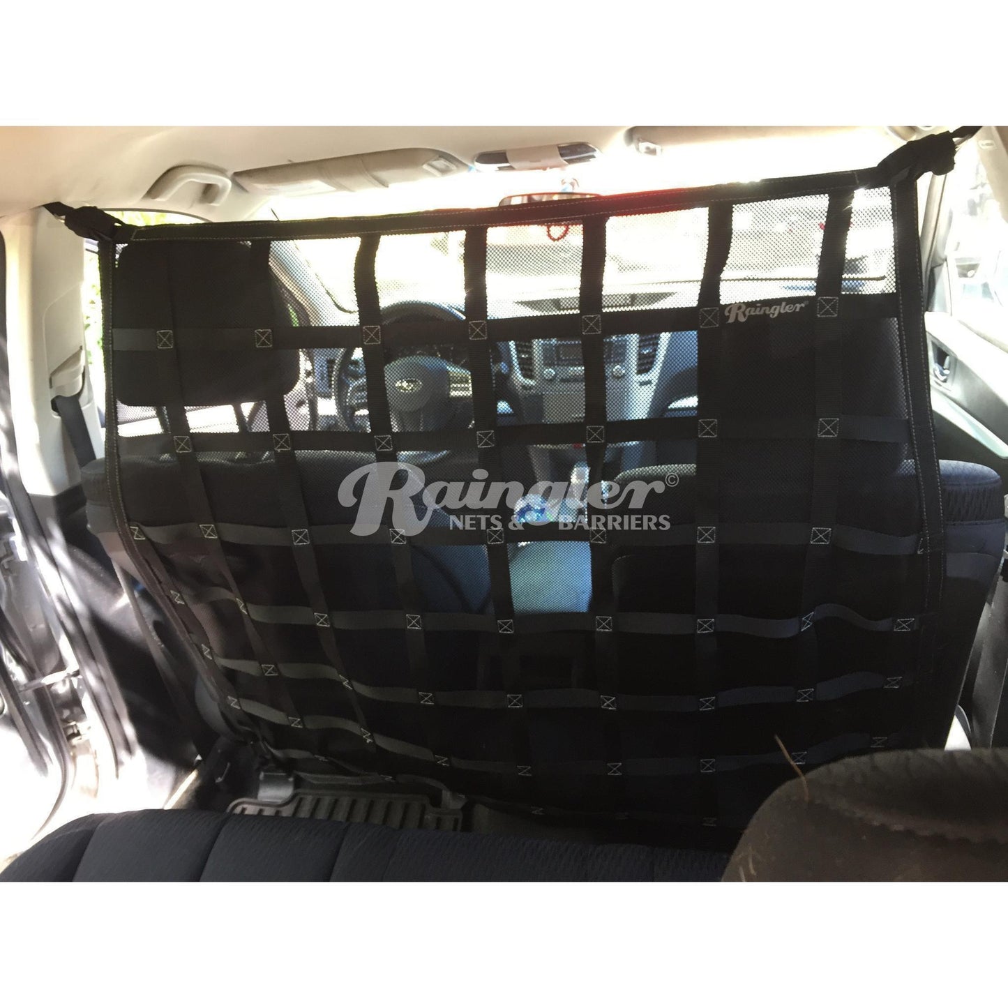 2019 - 2025 Subaru Forester SK Behind Front Seats Barrier Divider Net-Raingler