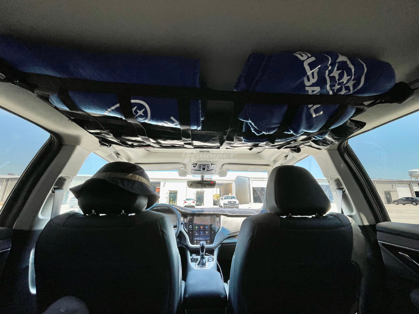 2020 - 2025 Subaru Outback 2nd Row Ceiling Attic Net - EZ Install-Raingler