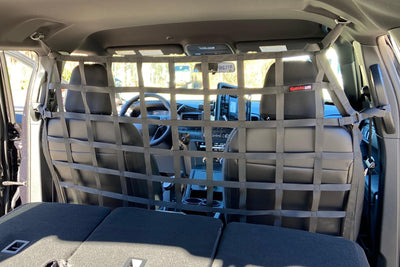 2020 - Newer Ford Explorer Behind Front Seats Barrier Divider Net-Raingler