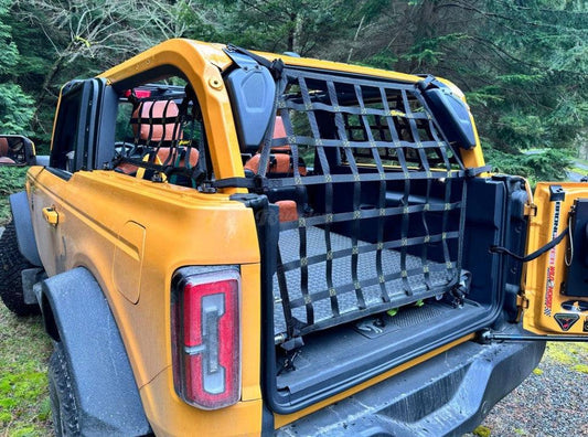 Safety Net Bronco Pet Net Barrier,Safety Mesh Dog Divider Rear