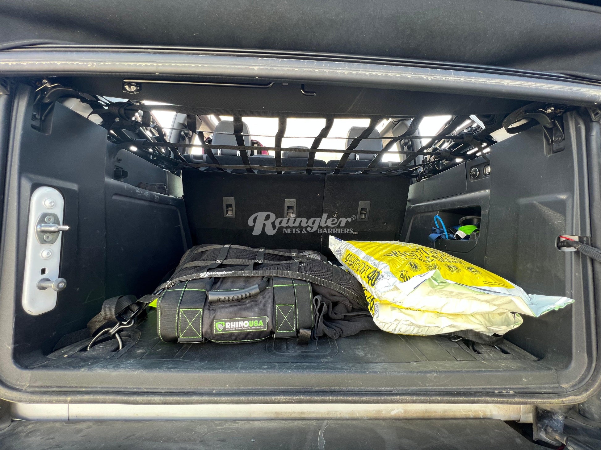 2021 - Newer Ford Bronco 4 Door Cargo Area Containment and Shelf Net ...