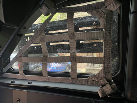 2021 - Newer Ford Bronco 4 Door Side Window Nets-Raingler