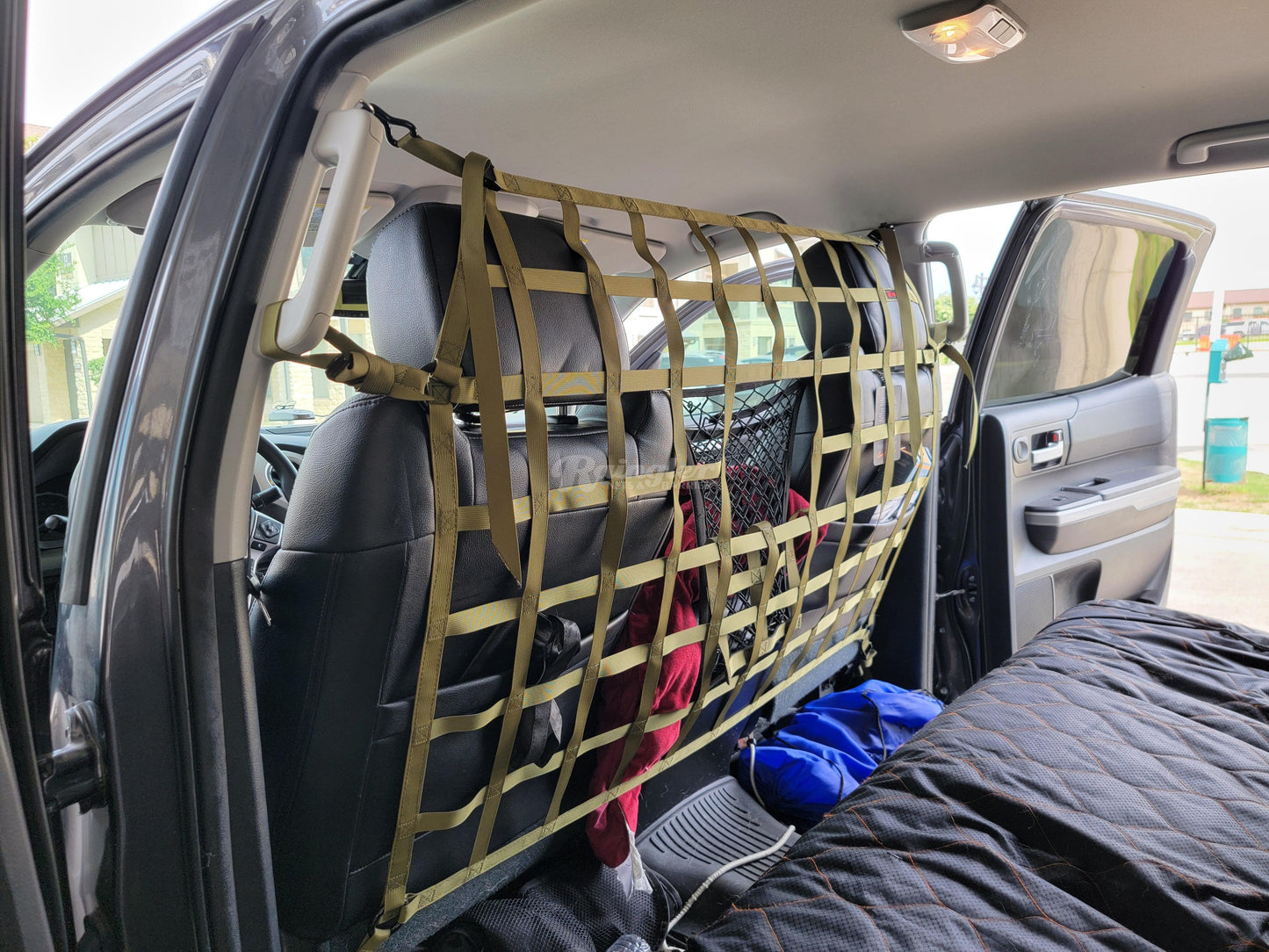 2023 - Newer Toyota Sequoia Behind Front Seats Barrier Divider Net-Raingler