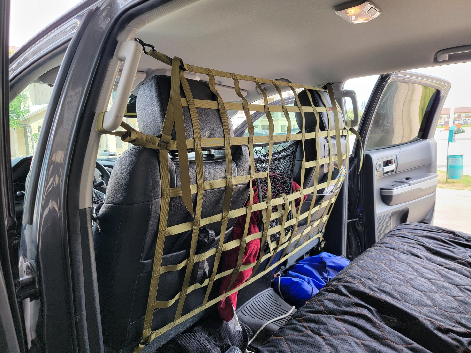 2023 - Newer Toyota Sequoia Behind Front Seats Barrier Divider Net-Raingler
