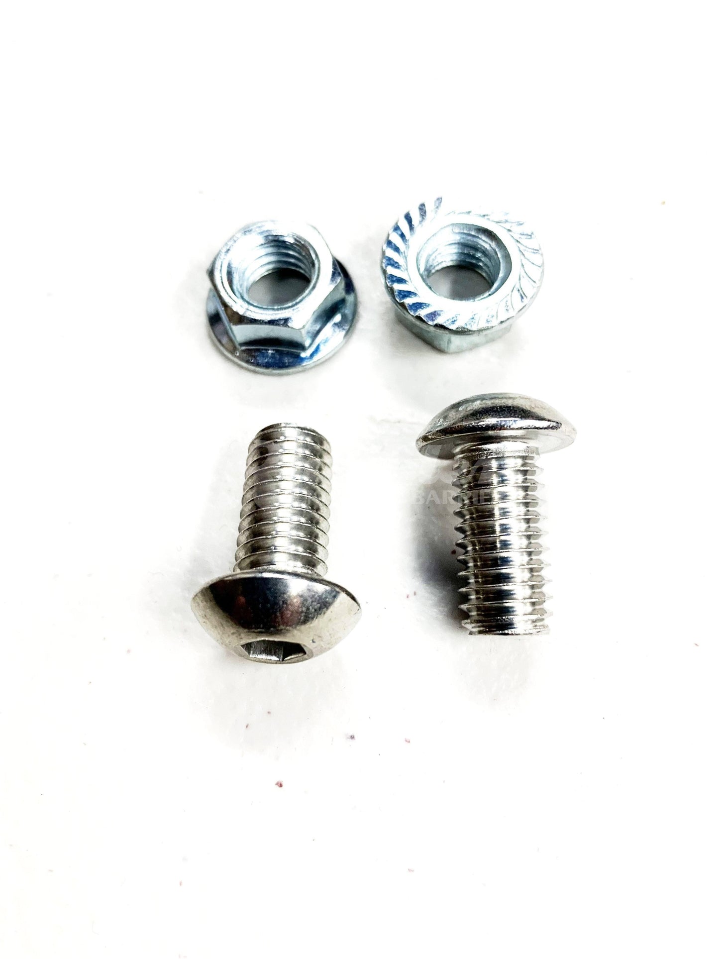 C114 Cutting Bolt with Serrated Lock Nut Set (Pair)-Raingler