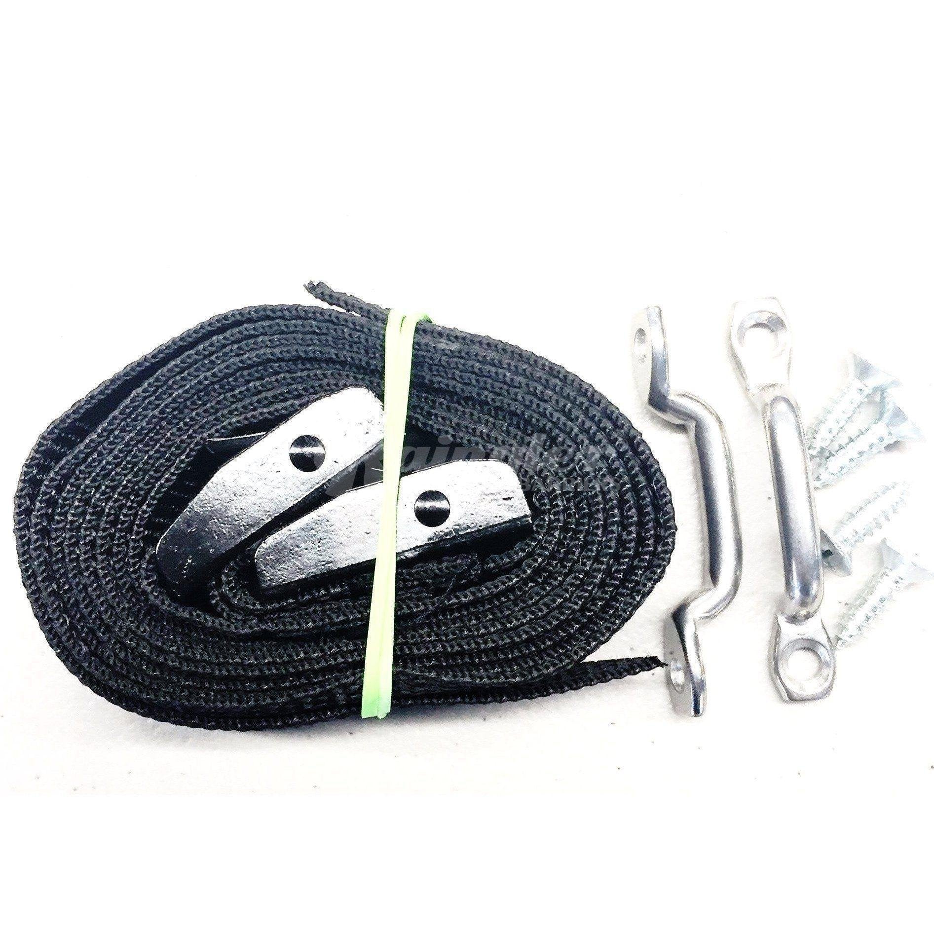 Tie-down and Block-off Strap and Mount Set - Pair